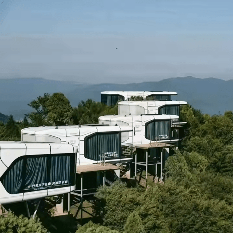 خانه های متحرک کپسول فضایی خانه های کانتینری مدولار خانه های متحرک کپسول فضایی خانه های کانتینری مدولار