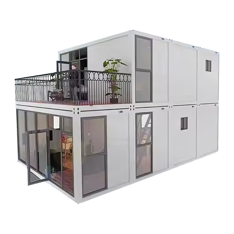 خانه ظروف شیشه ای دو طبقه